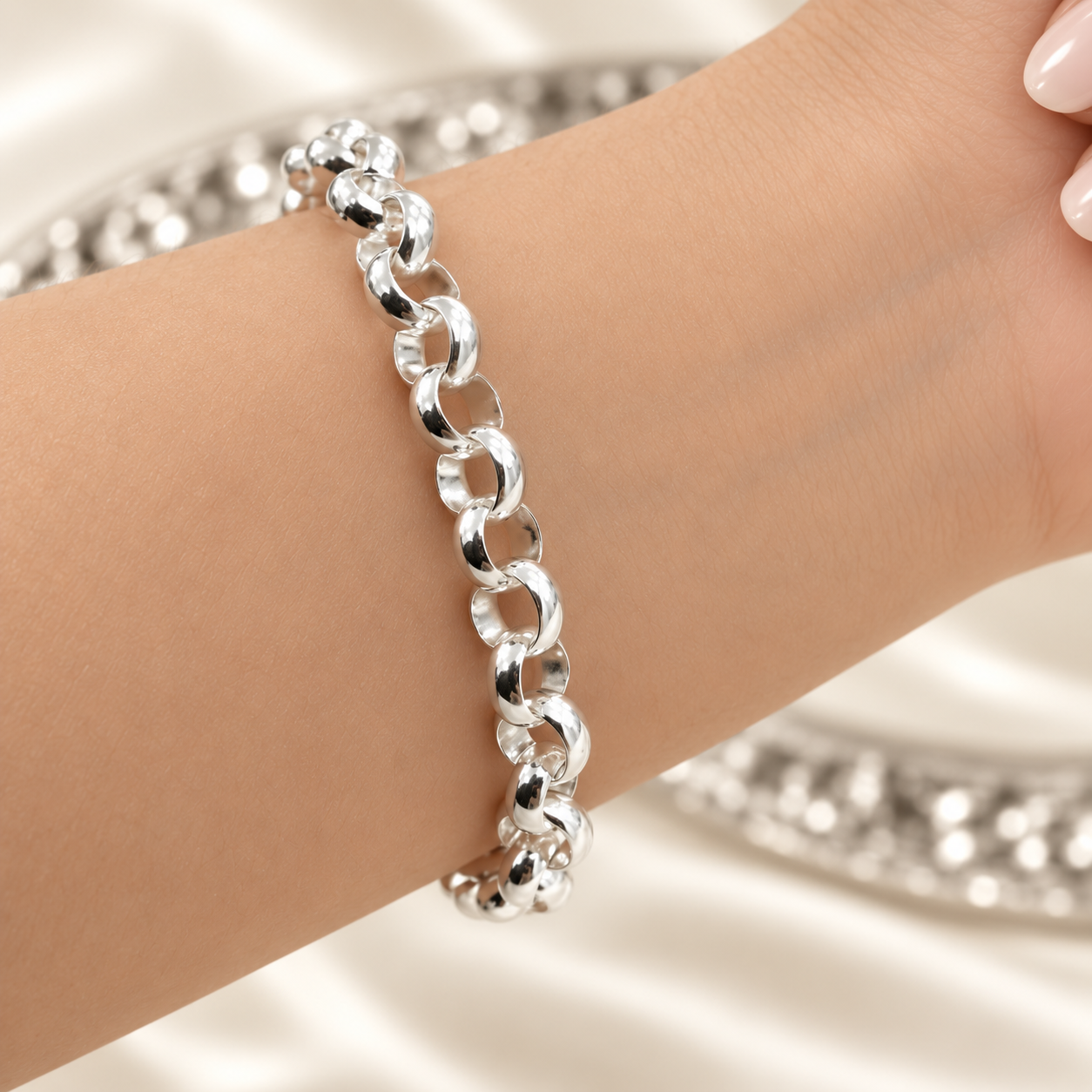 a Pulsera Rolo gruesa