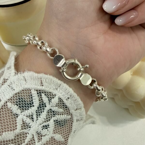 Pulsera eslabon Rolo Hilo 1(20 cm)