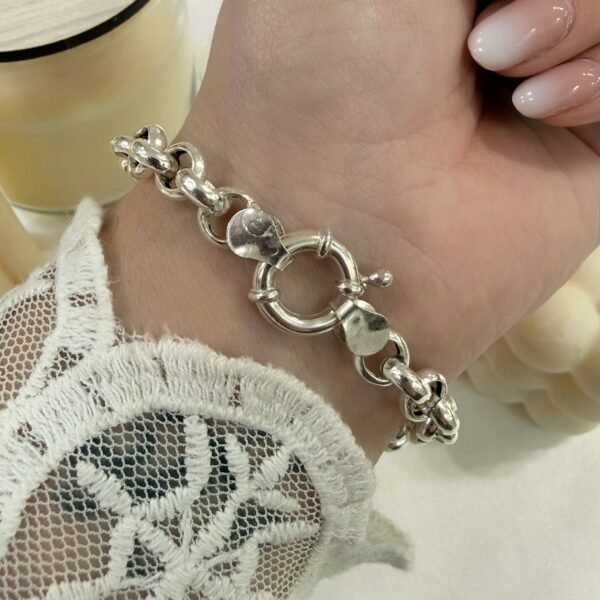 Pulsera eslabon Rolo Hilo 2 ( 19cm)