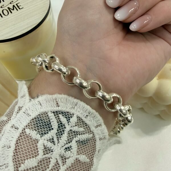 Alternative view of Pulsera eslabon Rolo Hilo 4 (18cm)