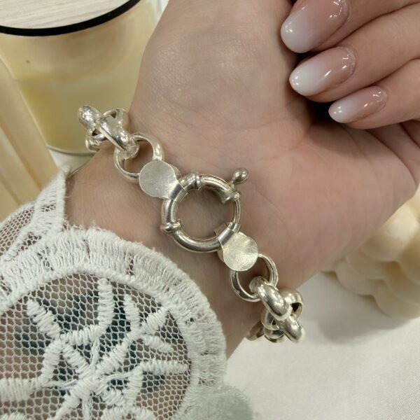 Pulsera eslabon Rolo Hilo 4 (21cm)