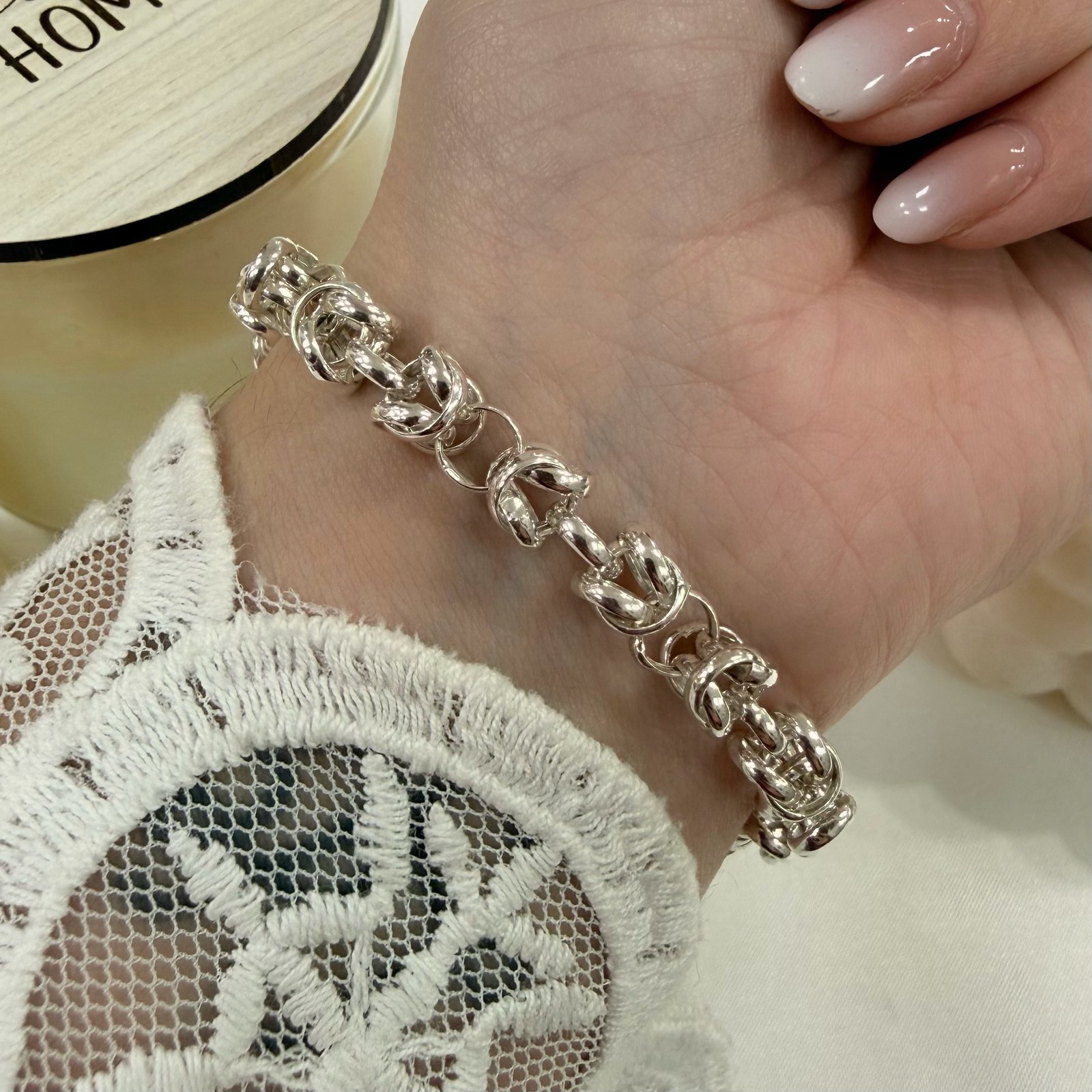 Pulsera eslabon punto peruano Hilo 2 - Image 2