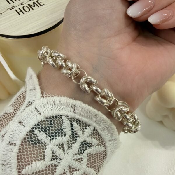 Alternative view of Pulsera eslabon punto peruano Hilo 5