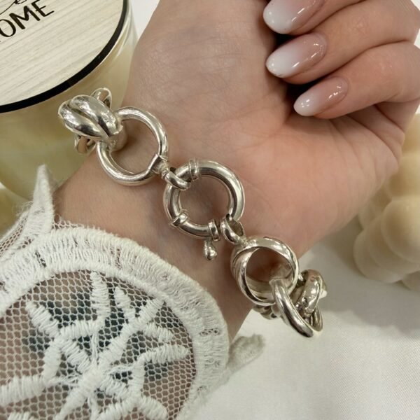 Pulsera eslabon Doble Rolo 2