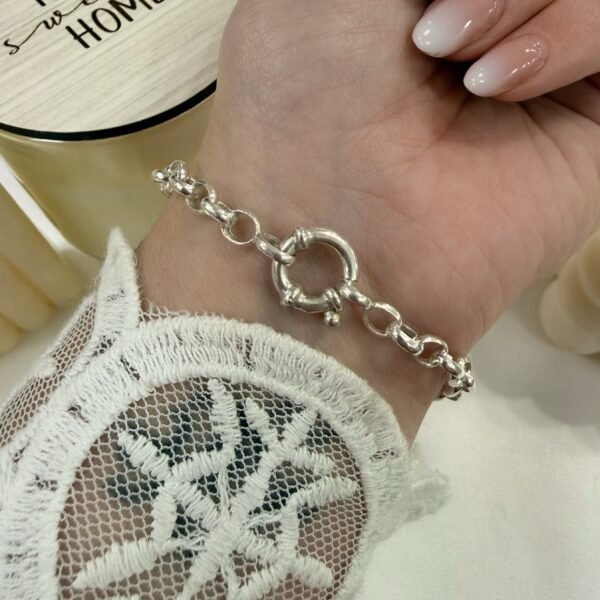 Pulsera eslabon oval