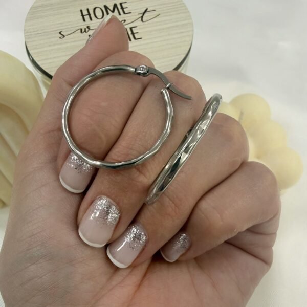 aros argolla labrada