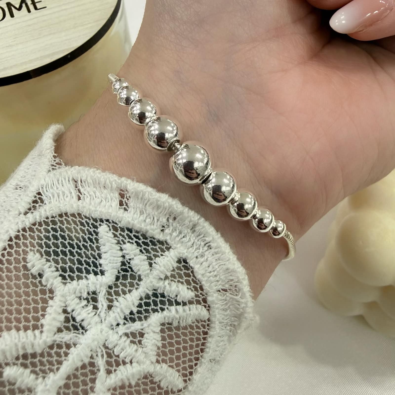 Pulsera Domeka con cadena cola rata
