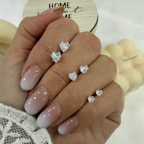 a alfi 50 corazones ( 3 pares cubic en degrade)