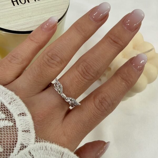 Anillo micropave alitas