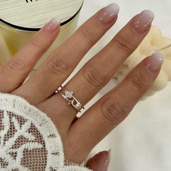Anillo micropave Mads regulable