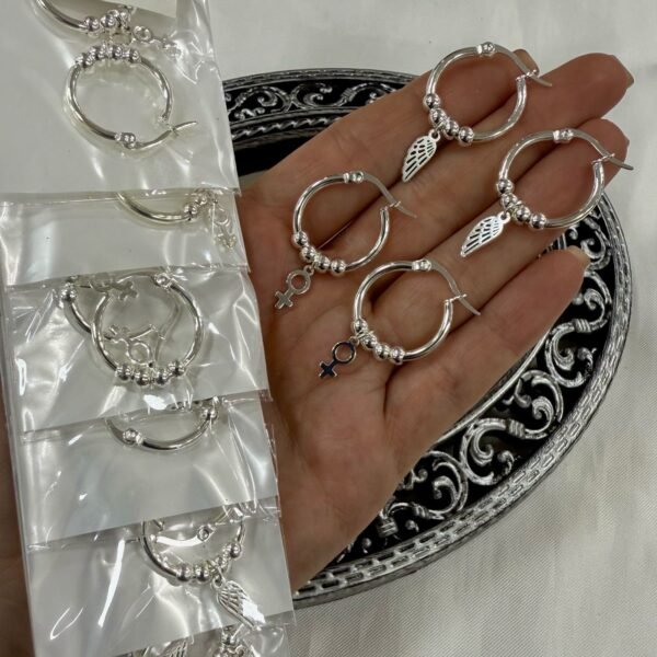a a blister kit a x 6 pares argollas diseño 39