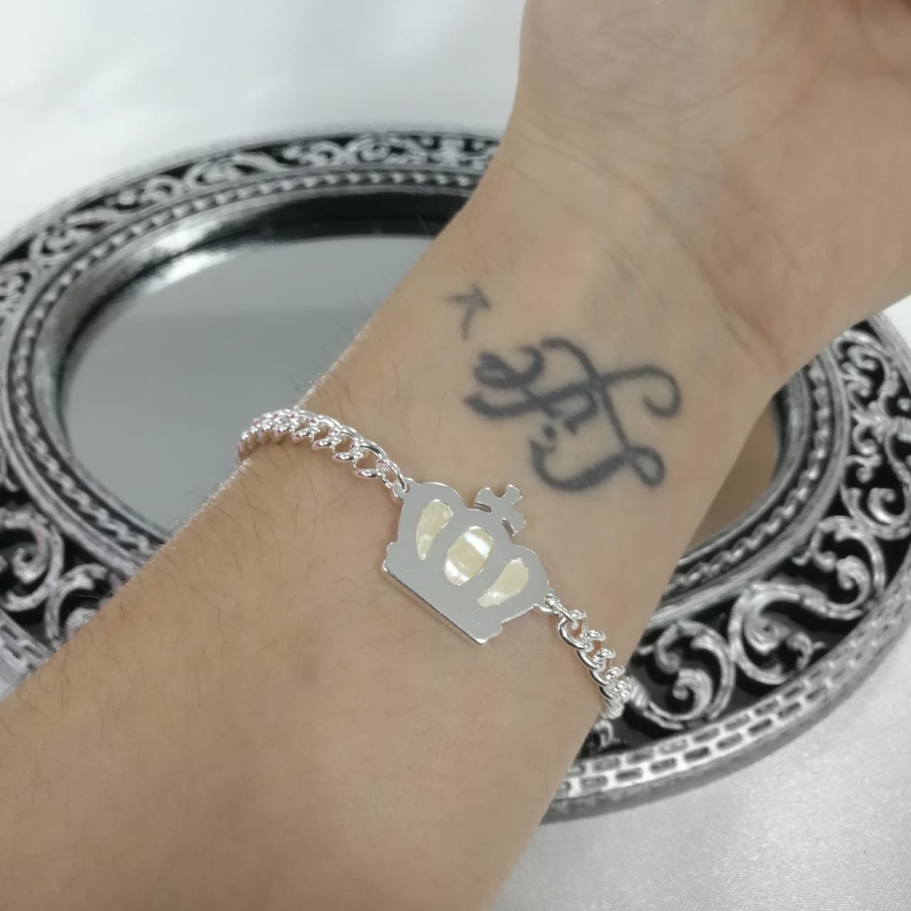 pulsera corona centro nacar 2