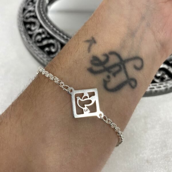 a pulsera con centro piggy