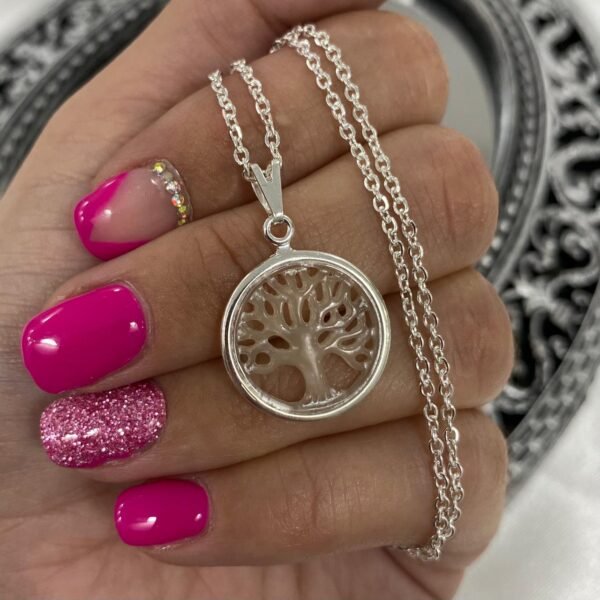 a conjunto abi 30 con cadena acero blanco de regalo