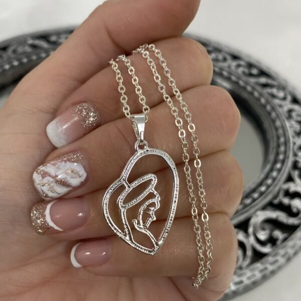 conjunto virgen niña calado f69