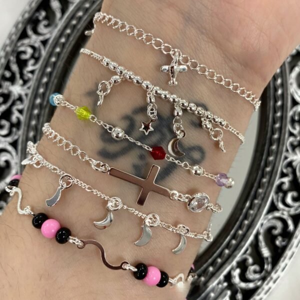 kit x 6 pulseras modelo 6