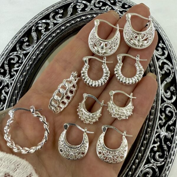 a a argollas CANASTA kit x 10 pares surtidos MOD 2
