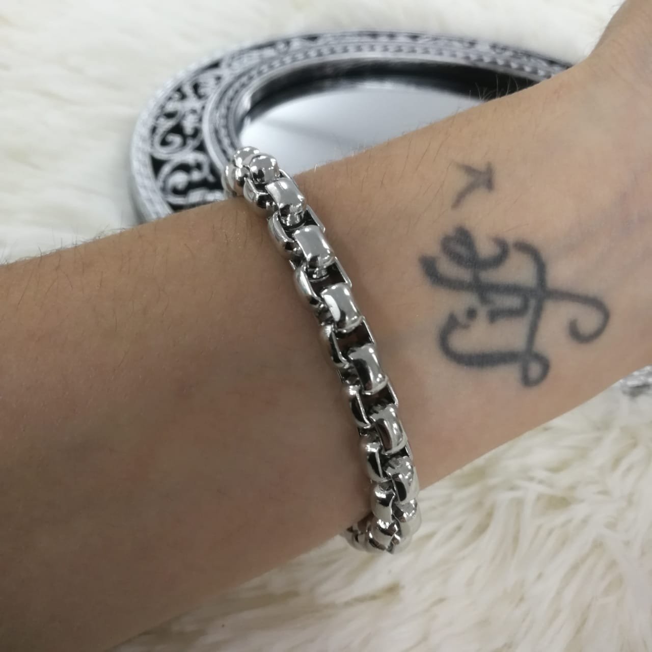 a pulsera veneciana 19 cm unisex GRUESA