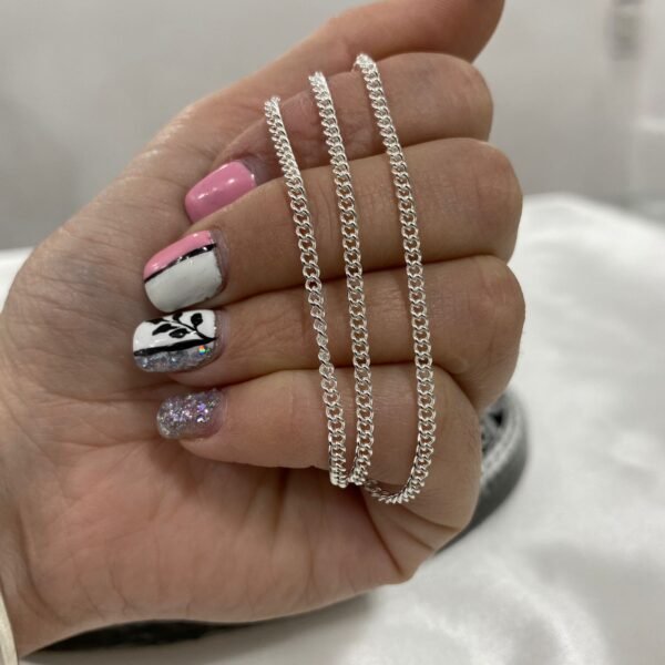 Cadena grumet fina x 50cm