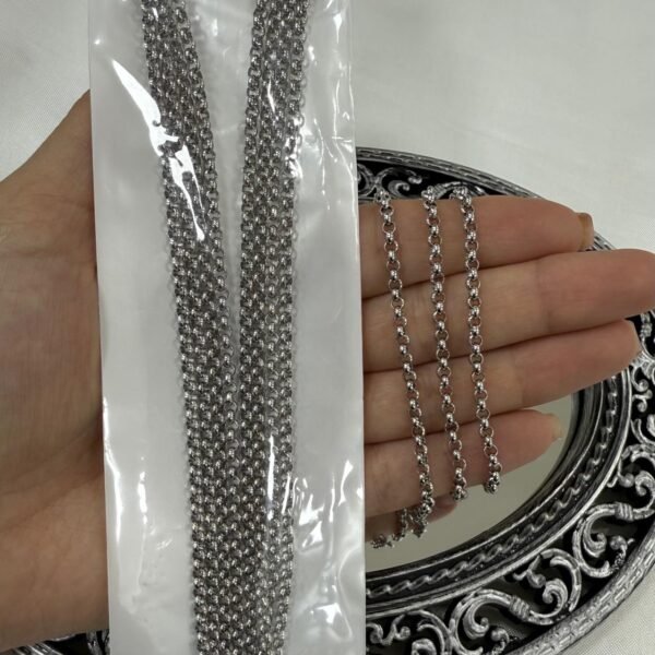 a kit x 5 cadenas mini rolo x 45cm