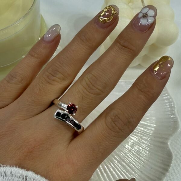 Anillo cubic diseño 1