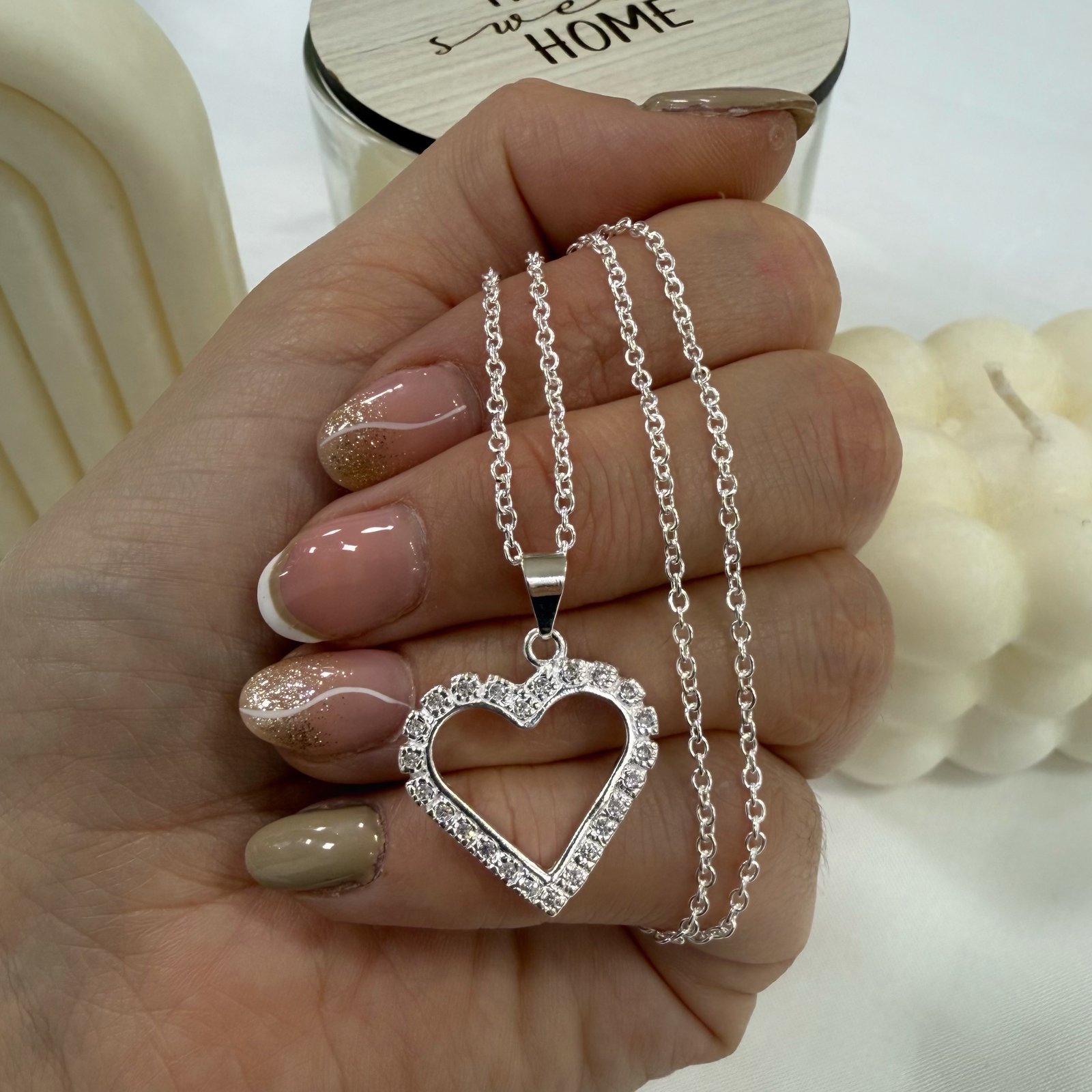 conjunto corazon cubic f19