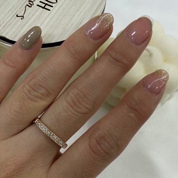 anillo a dorado Baño oro rose 26