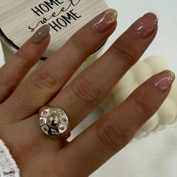 Anillo cubic Beau 2 amatista