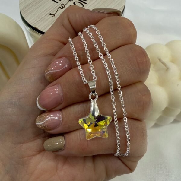 a conjunto abi 20 con cadena acero blanco de regalo