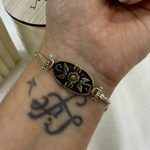 Pulsera a PYO design empavonada