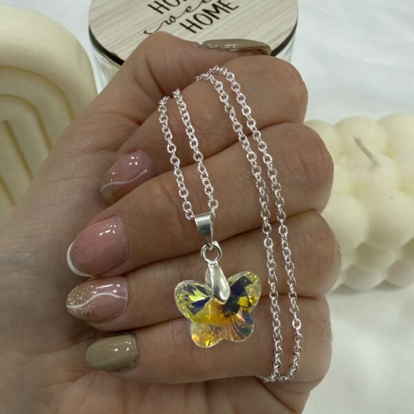 a conjunto abi 17 con cadena acero blanco de regalo