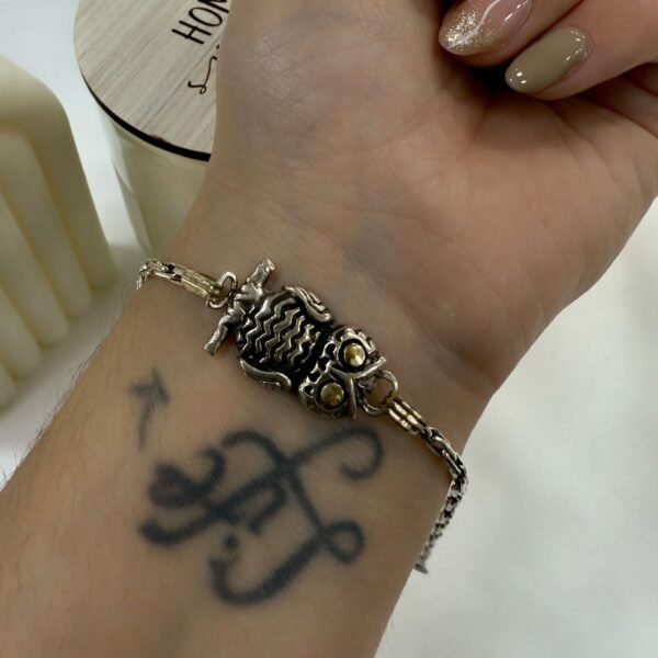 Pulsera a PYO lechuza