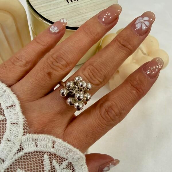 a Anillo Bolitas  Chico