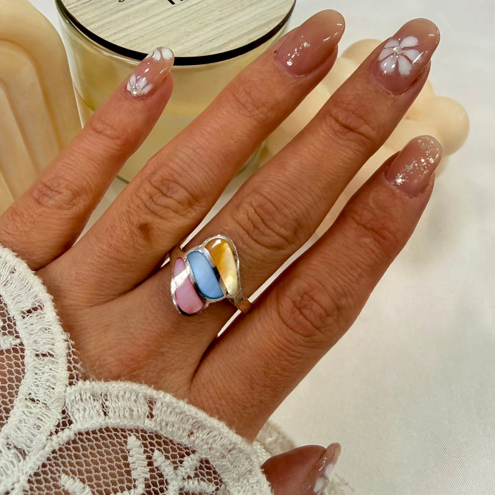 Anillo nacar tirso