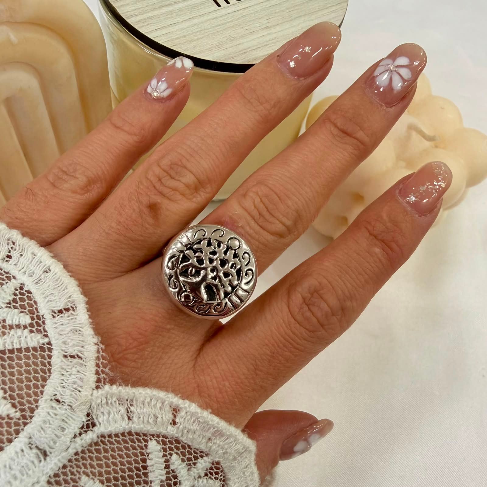 Anillo inflado arbol de la vida outlet