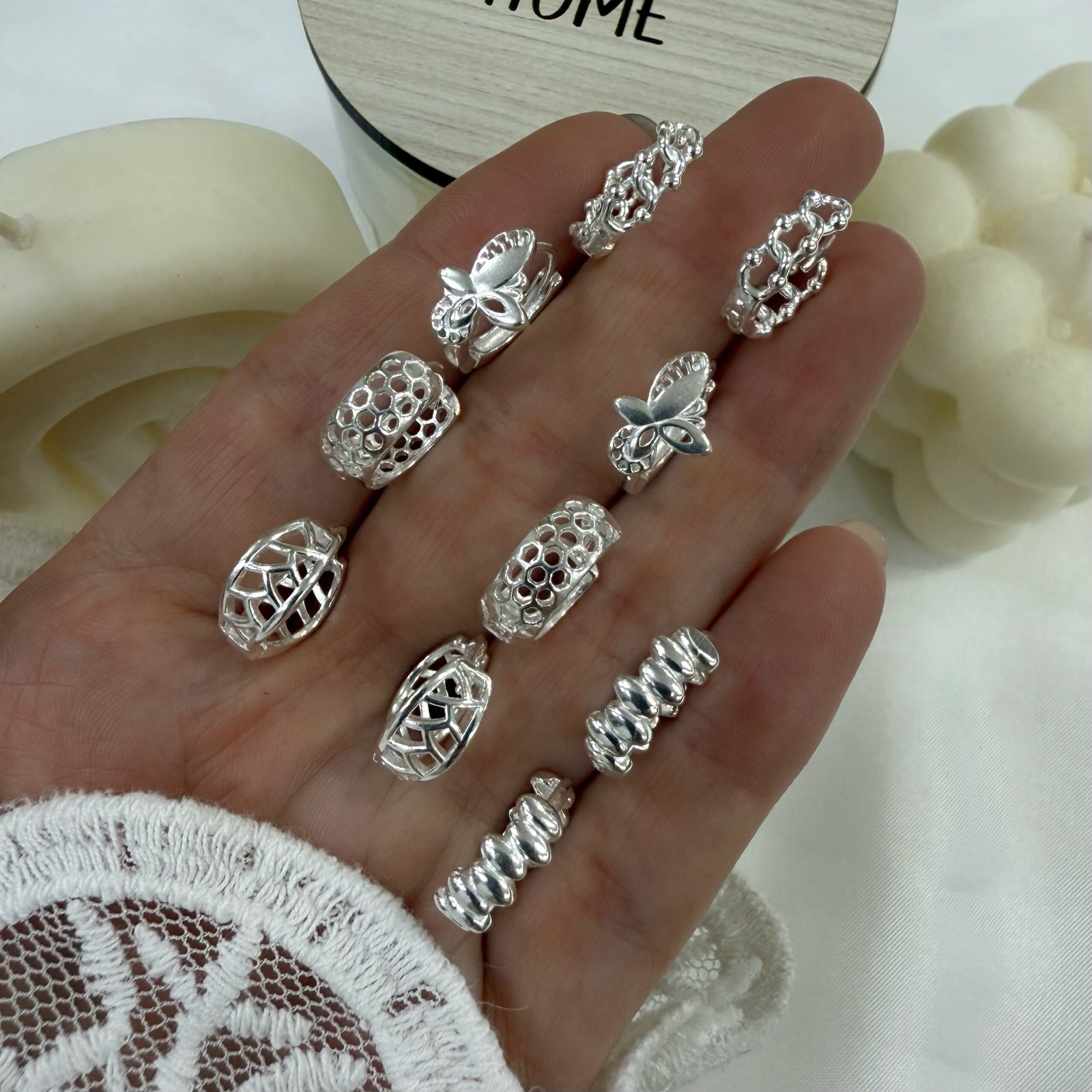 a a argollas HUGGIES a kit x 10 pares surtidos modelo 3 - Image 2