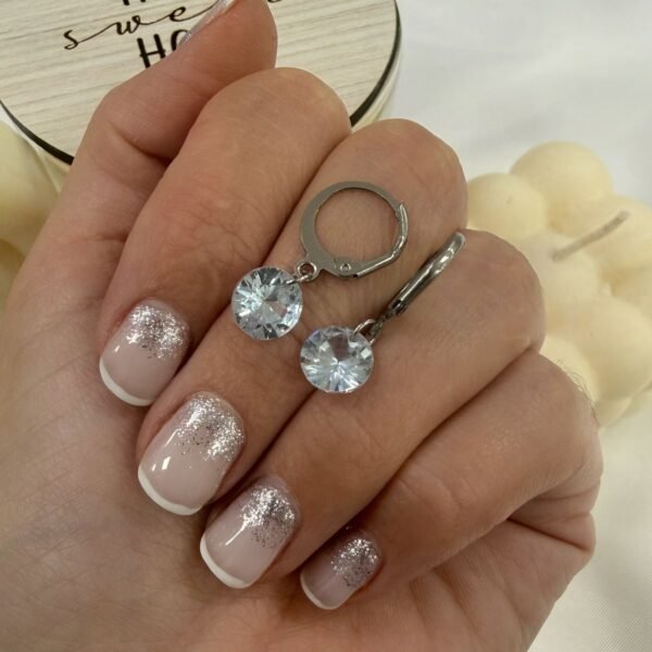 argollas brisura cubic redondo