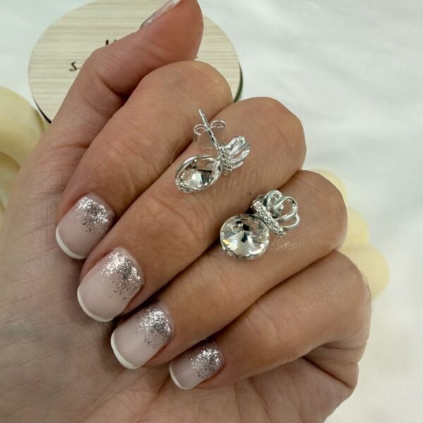 aros pasantes corona 1 con cubics