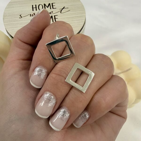 aros pasantes forma cuadrado