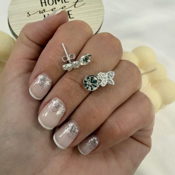 aros pasantes corona 2 con cubics