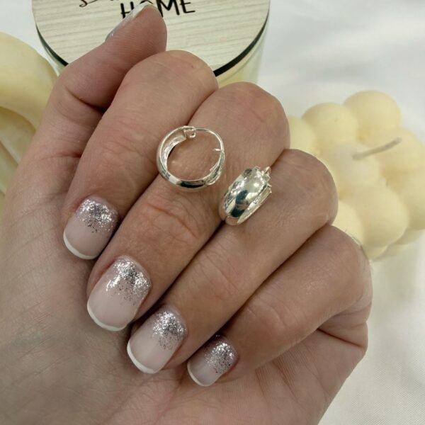 argollas clasicas cubano chico 1cm