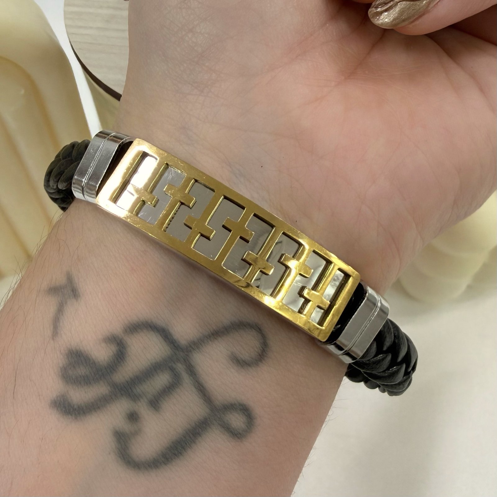 a a0 pulsera cuero hombre mod 4