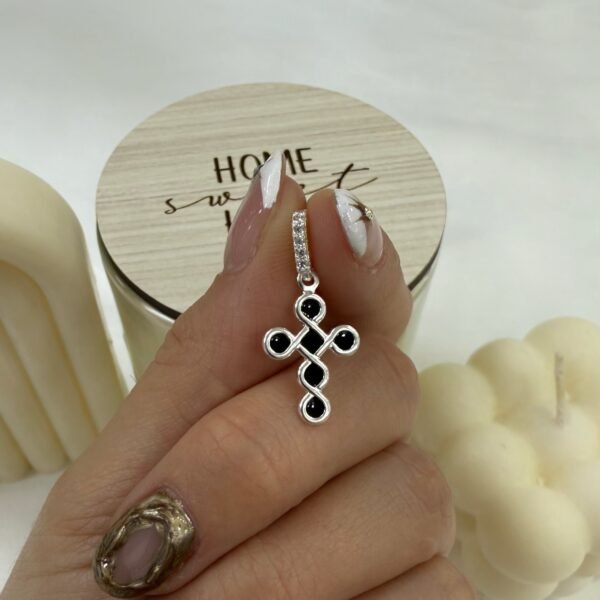 a a dije 0 drop microzirconia cruz esmaltada