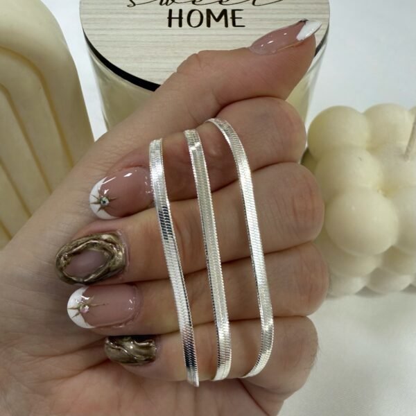 Cadena plana gruesa x 45cm