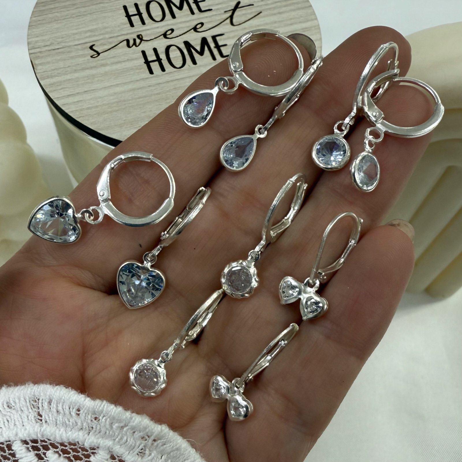 a a kit x 5 pares brisura cubic mod 2