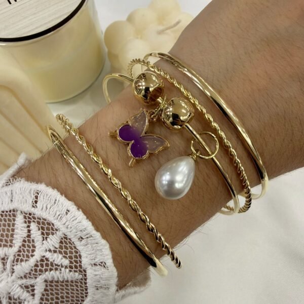 carton x 5 esclavas doradas multidijes pandor 5