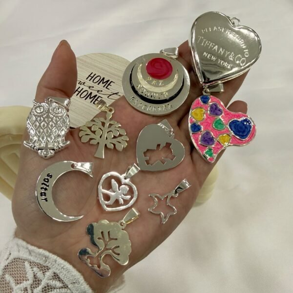 a a a kit x 10 dijes acero blanco mod 3