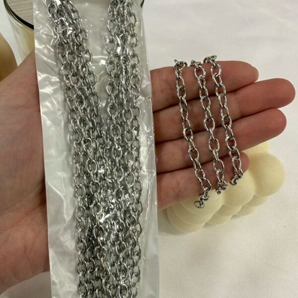 a kit x 5 cadenas forcet redonda x 50cm