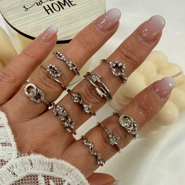 a 0 set x 10 anillos modelo 7