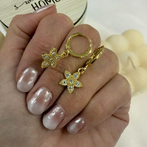 aros a argollas Acero dorado mod 39 D